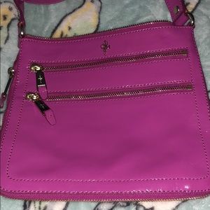 Cole Haan fuchsia pink crossbody bag